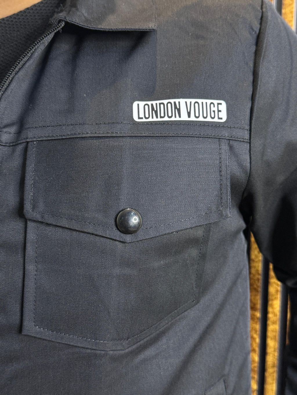 Premium Jet Black  Full Sleeves Cotton Jeans Jacket